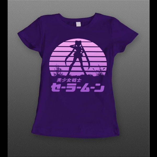 JAPANESE ANIME SAILOR MOON LADIES SHIRT
