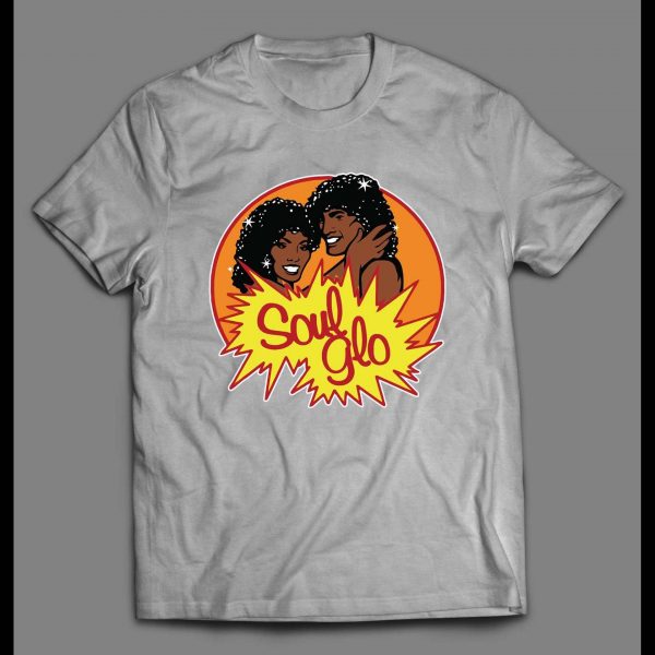 COMING TO AMERICA SOUL GLO HAIR GEL PARODY SHIRT