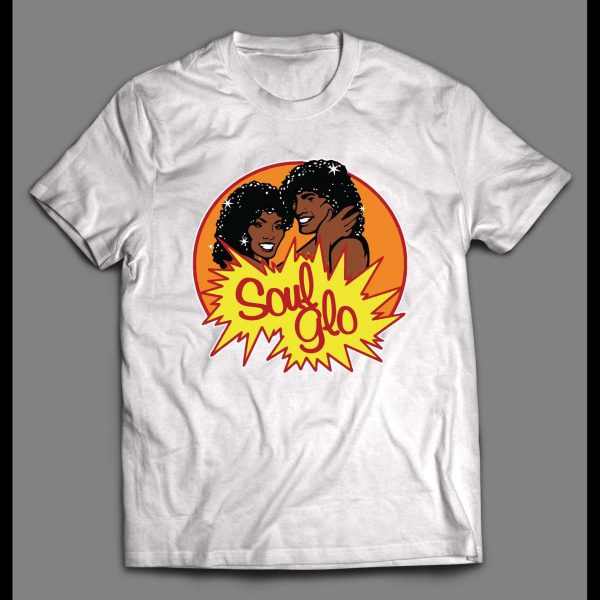 COMING TO AMERICA SOUL GLO HAIR GEL PARODY SHIRT