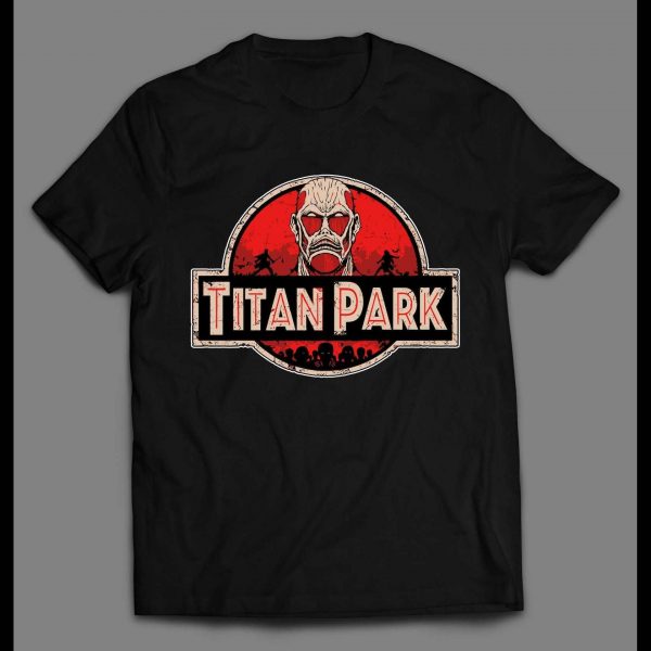 ATTACK ON TITAN "TITAN PARK" HIGH QUALITY ANIME SHIRT