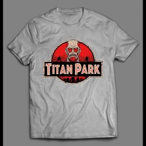 ATTACK ON TITAN "TITAN PARK" HIGH QUALITY ANIME SHIRT