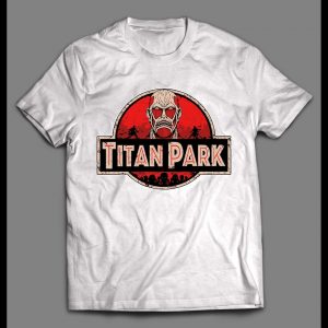 ATTACK ON TITAN "TITAN PARK" HIGH QUALITY ANIME SHIRT