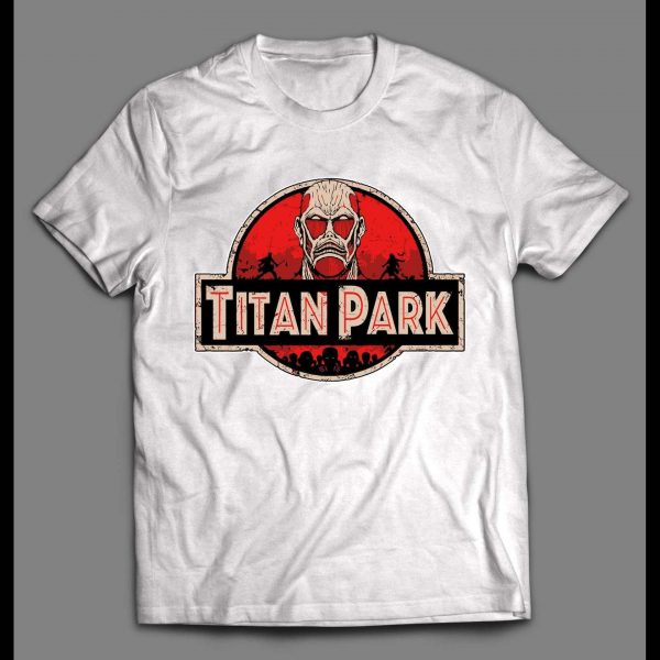 ATTACK ON TITAN "TITAN PARK" HIGH QUALITY ANIME SHIRT