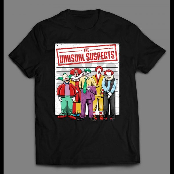 UNUSUAL SUSPECTS KILLER CLOWNS INSPIRED HIGH QUALITY SHIRT