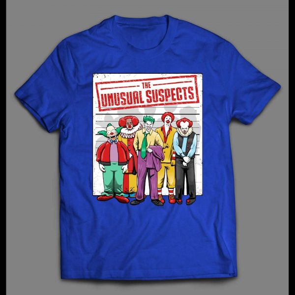 UNUSUAL SUSPECTS KILLER CLOWNS INSPIRED HIGH QUALITY SHIRT