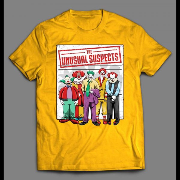 UNUSUAL SUSPECTS KILLER CLOWNS INSPIRED HIGH QUALITY SHIRT