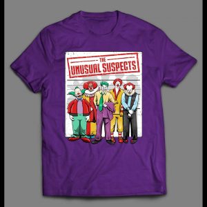 UNUSUAL SUSPECTS KILLER CLOWNS INSPIRED HIGH QUALITY SHIRT