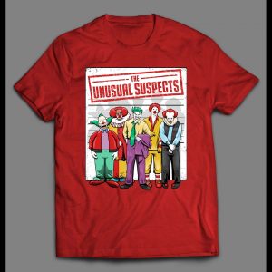 UNUSUAL SUSPECTS KILLER CLOWNS INSPIRED HIGH QUALITY SHIRT