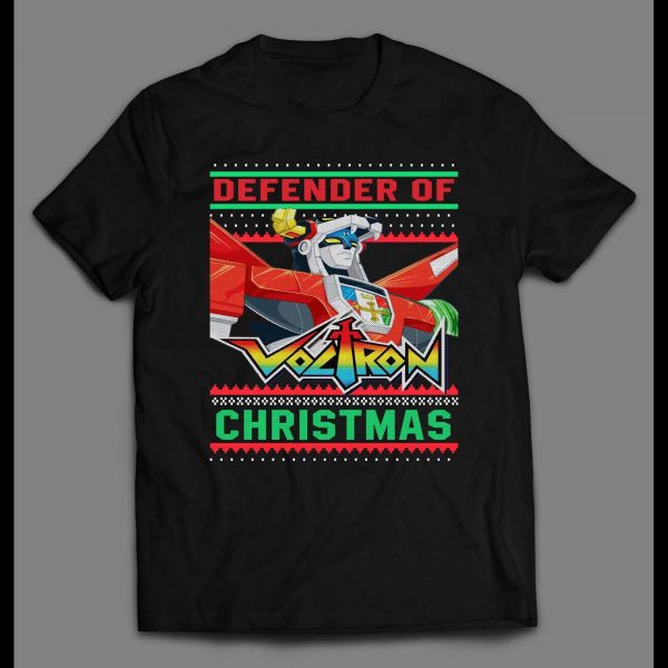 COMBINER ROBOTDEFENDER OF CHRISTMAS HOLIDAY SHIRT