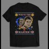 THE LAST DRAGON’S WHO’S THE MASTER CHRISTMAS PATTERN SHIRT