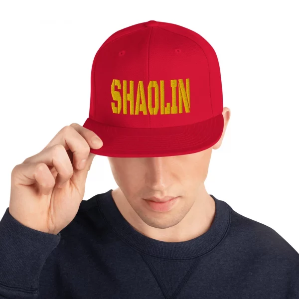 SHAOLIN FRONT PRINT SNAPBACK HAT