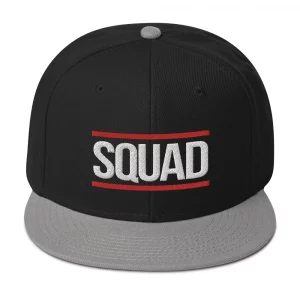 SQUAD HIP HOP STYLE SNAPBACK HAT