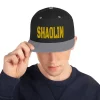 SHAOLIN FRONT PRINT SNAPBACK HAT