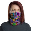 COLORFUL FACE COVER NECK GAITER