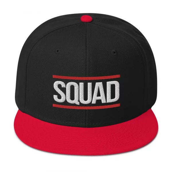 SQUAD HIP HOP STYLE SNAPBACK HAT