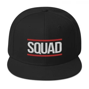 SQUAD HIP HOP STYLE SNAPBACK HAT