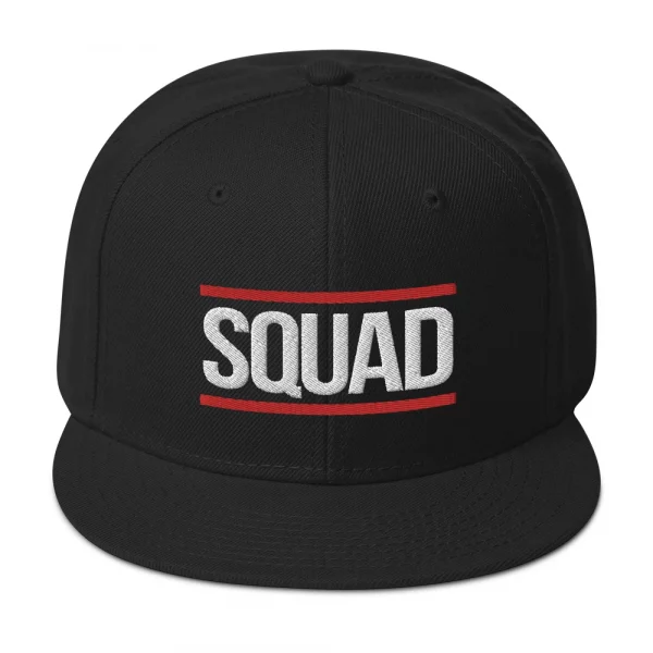 SQUAD HIP HOP STYLE SNAPBACK HAT