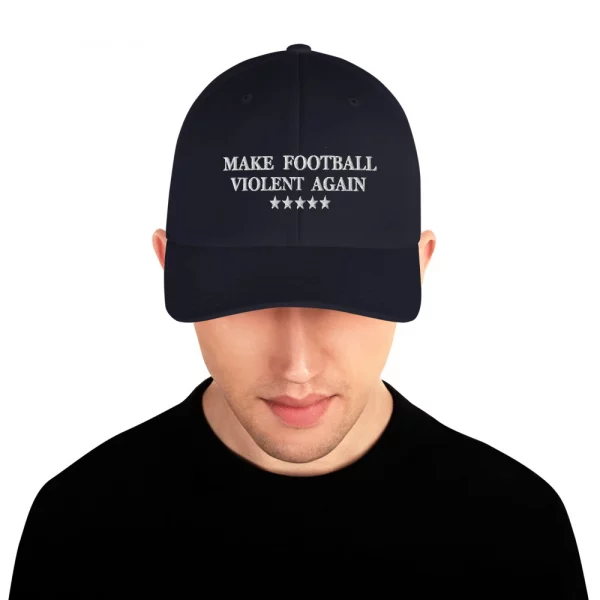 MAKE FOOTBALL VIOLENT AGAIN FLEXFIT HAT