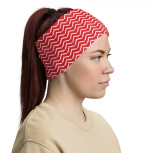 HOLIDAY STRIPES CHRISTMAS NECK GAITER