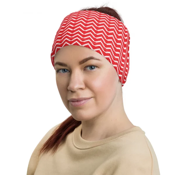 HOLIDAY STRIPES CHRISTMAS NECK GAITER