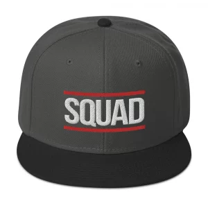 SQUAD HIP HOP STYLE SNAPBACK HAT