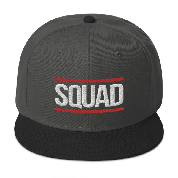 SQUAD HIP HOP STYLE SNAPBACK HAT