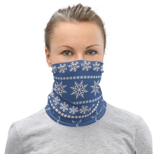 CHRISTMAS PATTERN NECK GAITER / FACE MASK