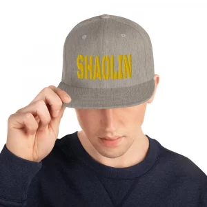 SHAOLIN FRONT PRINT SNAPBACK HAT