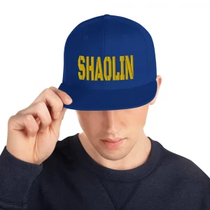 SHAOLIN FRONT PRINT SNAPBACK HAT