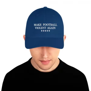 MAKE FOOTBALL VIOLENT AGAIN FLEXFIT HAT