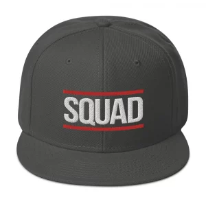 SQUAD HIP HOP STYLE SNAPBACK HAT
