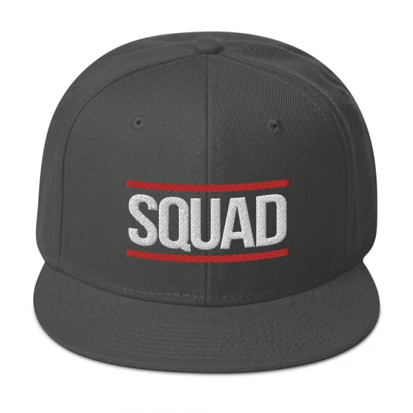 SQUAD HIP HOP STYLE SNAPBACK HAT