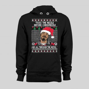 SNOOP DOGG TWAS THE NIZZLE BEFORE CHRISMIZZLE HOLIDAY HOODIE /SWEATSHIRT