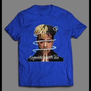 XXX TENTACION LEGENDS NEVER DIE MEMORIAL SHIRT
