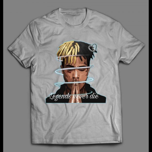 XXX TENTACION LEGENDS NEVER DIE MEMORIAL SHIRT