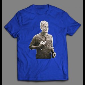 ANTHONY BOURDAIN MIDDLE FINGER SHIRT