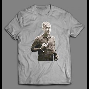 ANTHONY BOURDAIN MIDDLE FINGER SHIRT