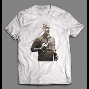 ANTHONY BOURDAIN MIDDLE FINGER SHIRT