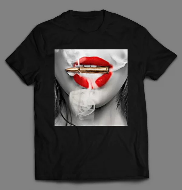 YOU DON'T WANT THIS SMOKE BULLET LIPS SHIRT