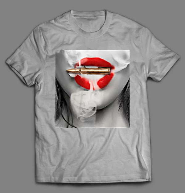 YOU DON'T WANT THIS SMOKE BULLET LIPS SHIRT