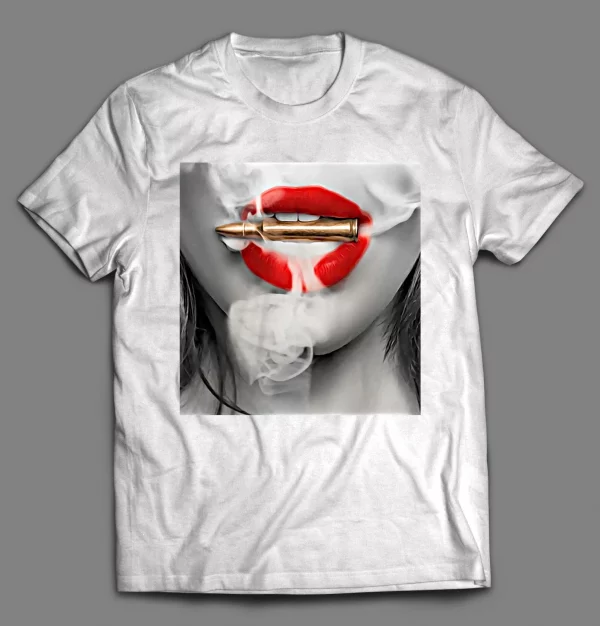 YOU DON'T WANT THIS SMOKE BULLET LIPS SHIRT