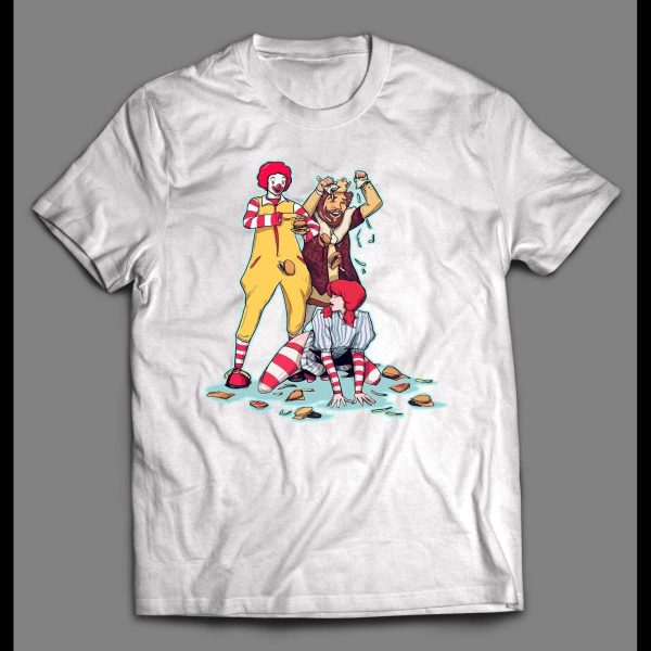 FAST FOOD STRIP CLUB PARODY HIGH QUALITY MENS SHIRT