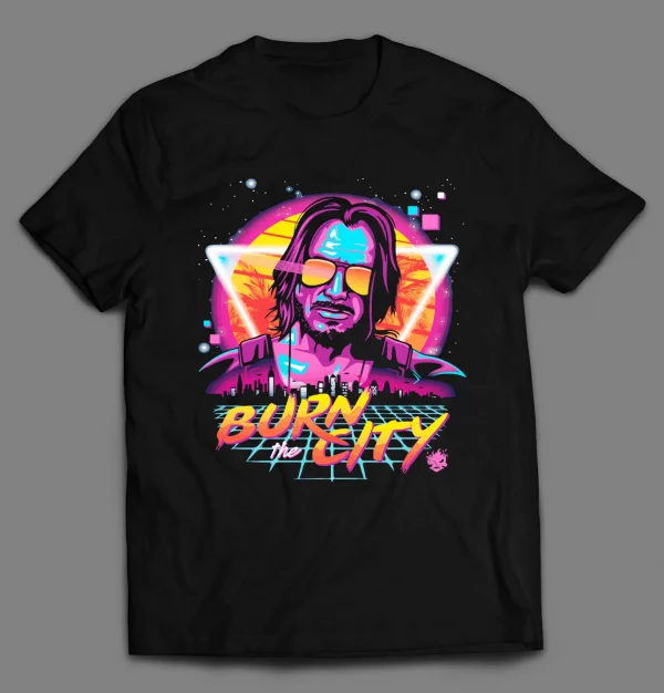 CYBERPUNK JOHNNY RETRO STYLE SHIRT