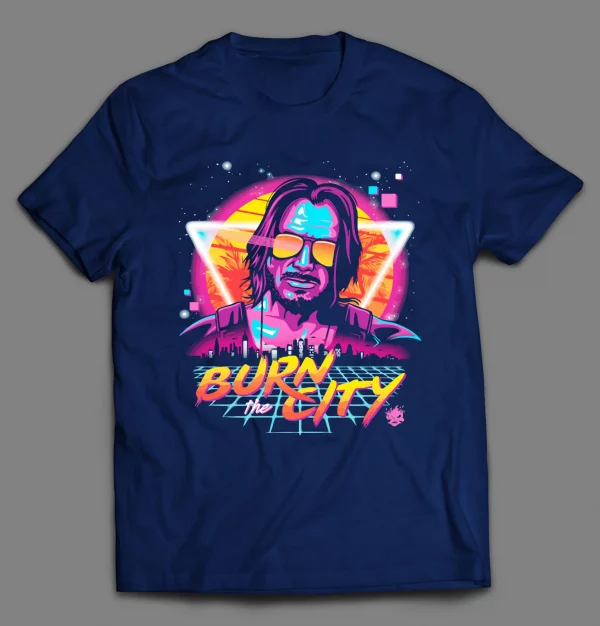 CYBERPUNK JOHNNY RETRO STYLE SHIRT