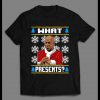 DEEBO WHAT PRESENTS? CHRISTMAS PATTERN HIGH QUALITY HOLIDAY SHIRT