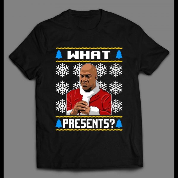 DEEBO WHAT PRESENTS? CHRISTMAS PATTERN HIGH QUALITY HOLIDAY SHIRT