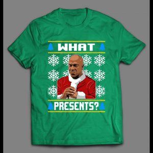 DEEBO WHAT PRESENTS? CHRISTMAS PATTERN HIGH QUALITY HOLIDAY SHIRT