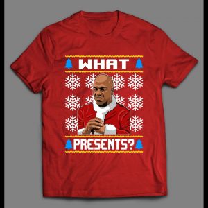 DEEBO WHAT PRESENTS? CHRISTMAS PATTERN HIGH QUALITY HOLIDAY SHIRT
