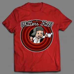 COUSIN ELMER SHITTERS FULL LOONEY PARODY SHIRT