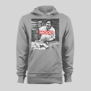 OLDSKOOL PABLO ESCOBAR "MOOD" WINTER HOODIE /SWEATSHIRT